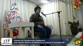 Palestra com espírito extraterrestre Shellyanna.