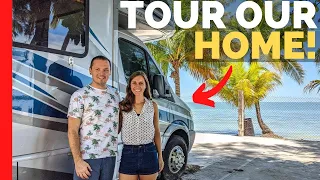 RENOVATED Fleetwood Class C Full Time RV Tour 🚐