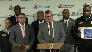 WATCH: NYC Mayor, NYPD PC & NYPD executives provide an update on an ongoing investigation in Queens