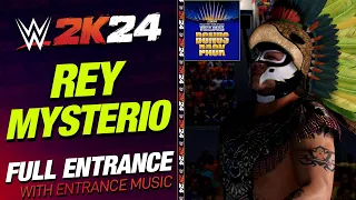 REY MYSTERIO WRESTLEMANIA 22 WWE 2K24 ENTRANCE - #WWE2K24 WRESTLEMANIA DLC ADD ON