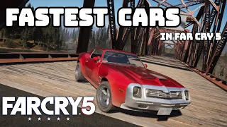 FASTEST CARS IN FAR CRY 5! - Top Ten