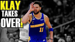 KLAY Takes OVER! Klay Thompson 12 Three's 42 Points Warriors vs Thunders full game highlights 2023