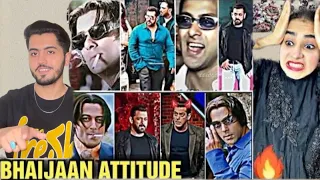 Pakistani Reaction On Salman Khan Full AttitudeVideos😈🔥 | Salman Khan😎ft @engrossingreactions