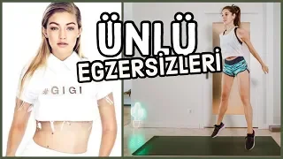 Gigi Hadid'in Egzersizini Denedim! Evde & Ekipmansız | Ünlü Egzersizleri