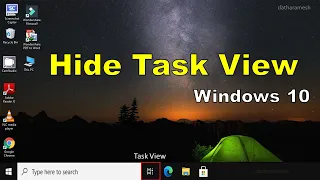 How to Hide or Show Task View Button In Windows 10