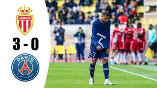 Monaco vs PSG 3-0 Résumé | Ligue 1 Uber East 2022