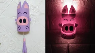 Cách Làm Đèn Lồng Trung Thu Con Lợn Bằng Giấy Đơn Giản - DIY: How To Make A Paper Lantern