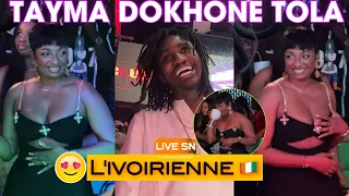 INCROYABLE🫢 WALLY TOMBE SOUS LA CHARME DE CETTE IVOIRIENNE | TAY MA DOKHONE TOLA (nouveau live)