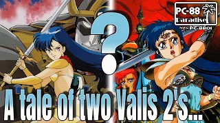 Valis 2 (PC-88 Paradise) -The PC versions vs TurboGrafx! Is the PC-88 version as bad as the first?