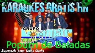 Grupo Miramar  -  Popurri de Baladas - Karaokes Full