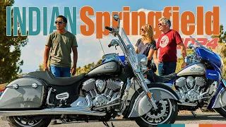 2024 Indian Motorcycles Springfield Lineup: Springfield and Springfield Dark Horse