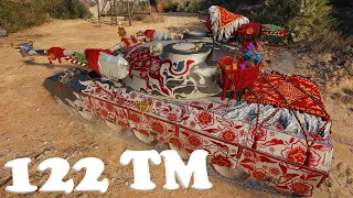 Lunar Challenge Reward: 122 TM Premium Tank Gameplay World of Tanks