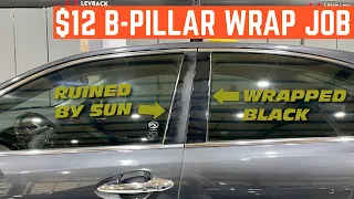 EASY $12 Fix For FADED B-Pillars You Can Do At HOME