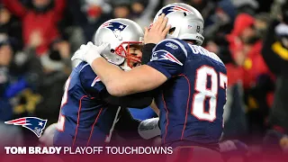 🔥 Best of Tom Brady Playoff Touchdown Passes | Patriots