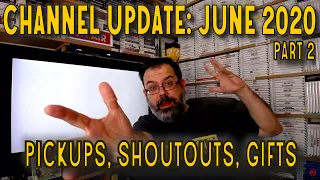 Retro & Video Games : June 2020 Part 2 - Pickups, Shoutouts, Channel Update and More YouTube Gifts