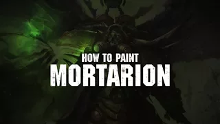 Warhammer 40,000: How to paint Mortarion.