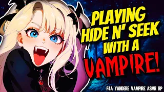 Needy Yandere Vampire Girl Chases You Through the Woods! 💋[Yandere Vampire ASMR RP] [F4A] [Cuddles]