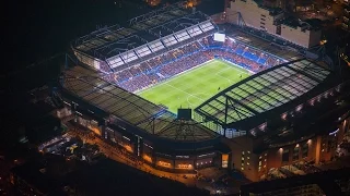 Fireworks & Lightshow at Chelsea's Stamford Bridge