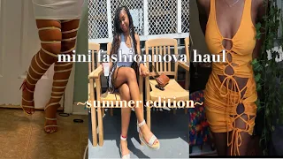 MINI FASHIONNOVA HAUL |Summer 2022 Edition|