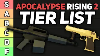 Apocalypse Rising 2 *NEW* Weapons TIER LIST! (Roblox)