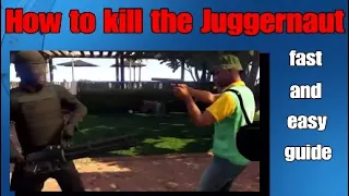 Cayo perico How to kill the Juggernaut fast #gta #Cayo perico