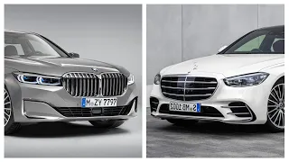 2021 BMW 7 series vs 2021 Mercedes Benz-S Class - Flagship Sedans Comparison