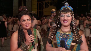 Anna Netrebko and Anita Rachvelishvili on Aida