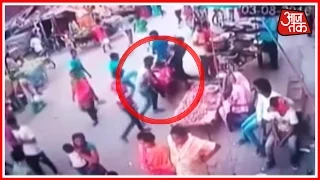 CCTV: Youth Beaten To Death In Broad Daylight In Chandigarh Market