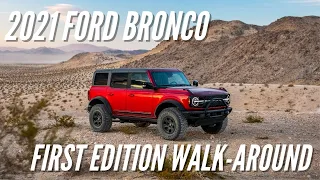 2021 Ford Bronco First Edition Walk-Around | Bronco Nation