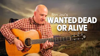 Wanted Dead Or Alive Guitar Tutorial: Learn Bon Jovi's Classic with Detailed Intro, Chords, Solo!