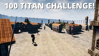 Attack on Titan VR: I take on AwakenToasts 1 vs 100 Challenge!
