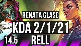 RENATA GLASC & Twitch vs RELL & Kai'Sa (SUP) | 2/1/21 | EUW Challenger | 14.5