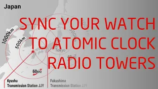 Sync Your G-Shock Multiband Watch to ATOMIC CLOCK RADIO TOWERS (Multiband 5/6)