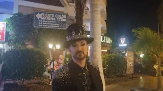 TENERIFE - I Met BOY GEORGE In Costa Adeje......