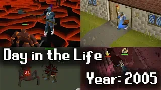 A Day in the Life of a 2005 RuneScape Player