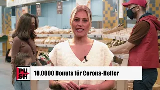 Donuts für Corona-Helfer ++ Trinkgeld via Twitter | krone.tv PUSH