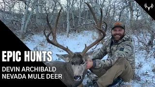 Holding Out for Big Nevada Bucks! Devin Archibald Solo 9-Day Nevada Rifle Mule Deer Hunt