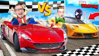 FERRARI MONZA SP2 vs LOTUS EVIJA! САМАЯ ЛЕГЕНДАРНАЯ ГОНКА СУПЕРКАРОВ! (GTA 5 RP)