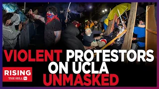 Violent Pro-Israel Counter-Protester At UCLA CAUGHT ON CAMERA Beating Student