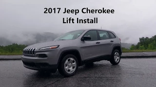 2017 Jeep Cherokee (KL) Front Wheel Drive Lift Install