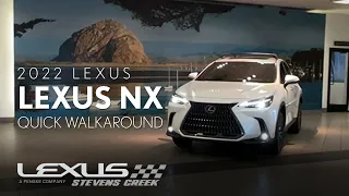 2022 Lexus NX Quick Walkaround | Lexus Stevens Creek