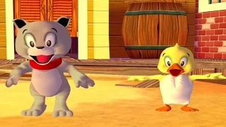 Tom and Jerry War of the Whiskers - Duckling and Tyke vs Jerry and Nibbles Video Game HD