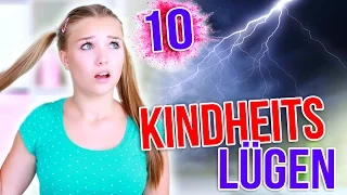 10 KINDHEITSLÜGEN, DIE DU FRÜHER GEGLAUBT HAST! | Julia Beautx