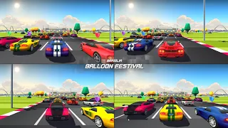 Horizon Chase Turbo - 4 Player splitscreen - full Race