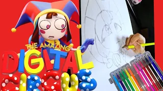 How to DRAW POMNI from The Amazing Digital Circus|How to Draw Pomni