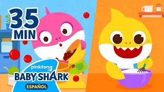 ¡Vamos a pasar un buen día con Tiburón Bebé! | Tiburón Bebé | + Recopilación | Baby Shark en español
