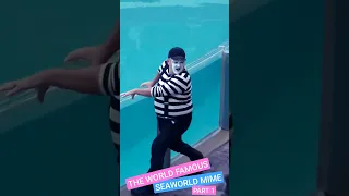 Tom the Seaworld Mime! #mime #seaworldmime #seaworld #worldfamous #part1 #seaworldorlando #fun #tom