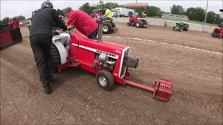 Rob Millard on his Pro V-Twin pulling tractor