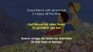 Heidi (Gitti und Erika) (Lyrics - Text - Letra español)