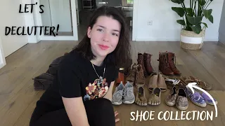 DECLUTTERING My SHOE Collection! | Showing You All Of My Shoes | Declutter motivation | Minimalism